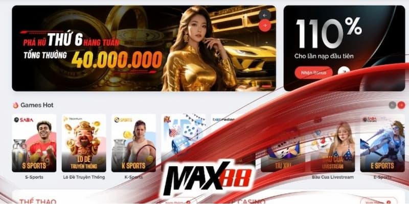 Các Trò Chơi Phổ Biến Tại Nhà Cái Max88